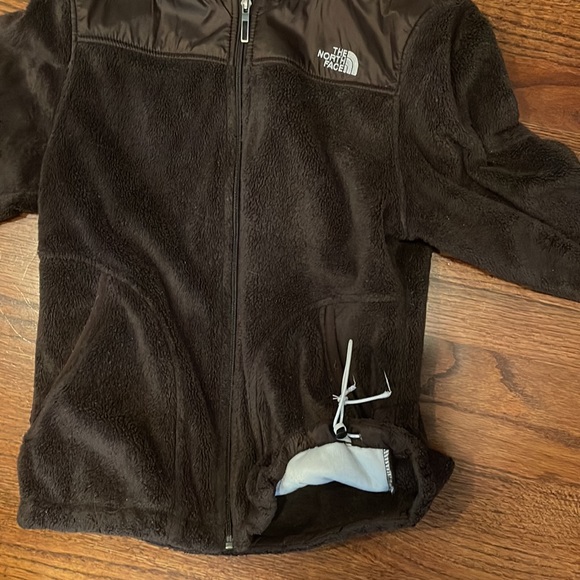 North face zip fleece jacket Woman’s medium - brown - Picture 6 of 6